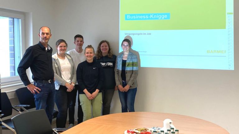 Auf der Berufemesse 2022