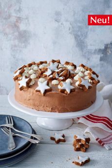Schoko-Zimtsterntorte
