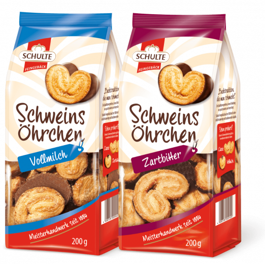 Blätterteiggebäcke - Schweinsöhrchen