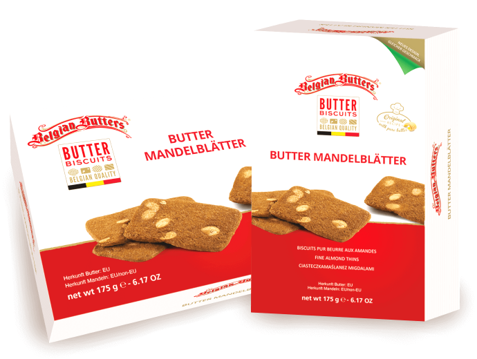 Belgian Butters Mandelblätter