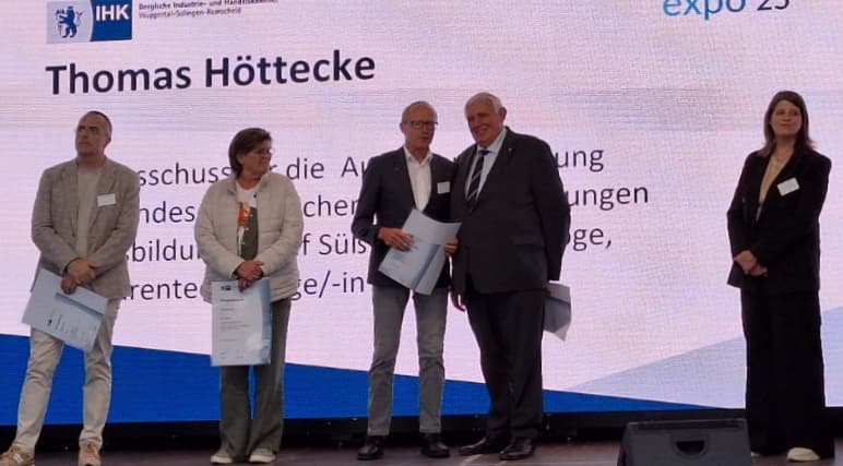 Ausbilder Thomas Höttecke Bühne