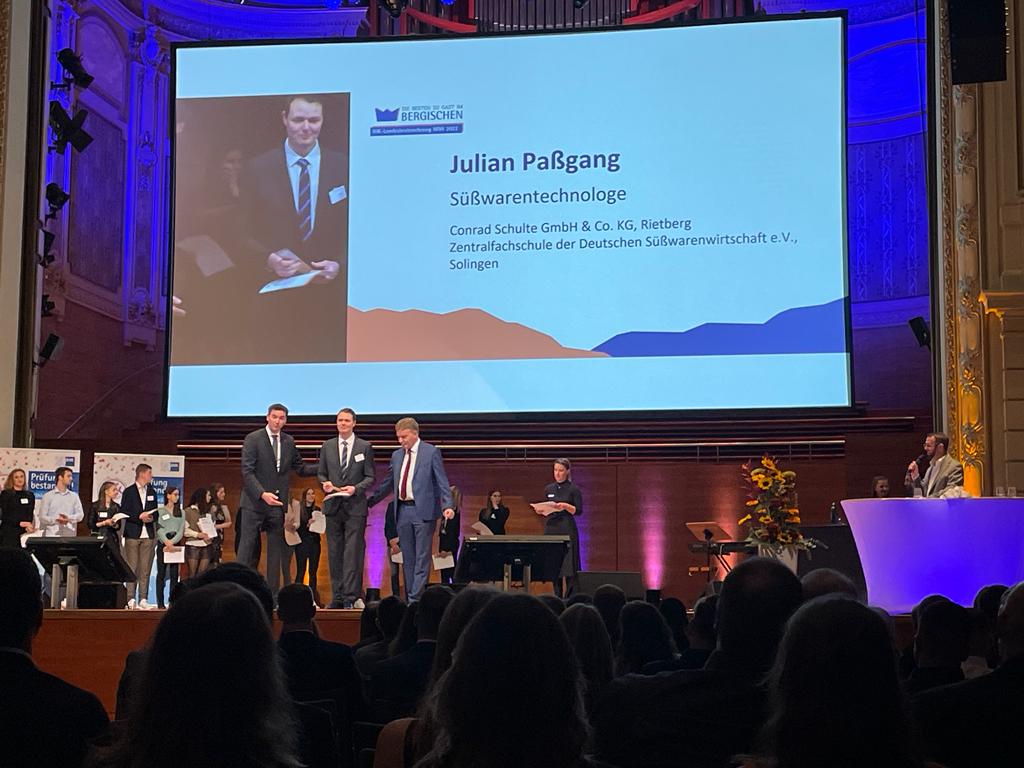 Ehrung Julian Paßgang