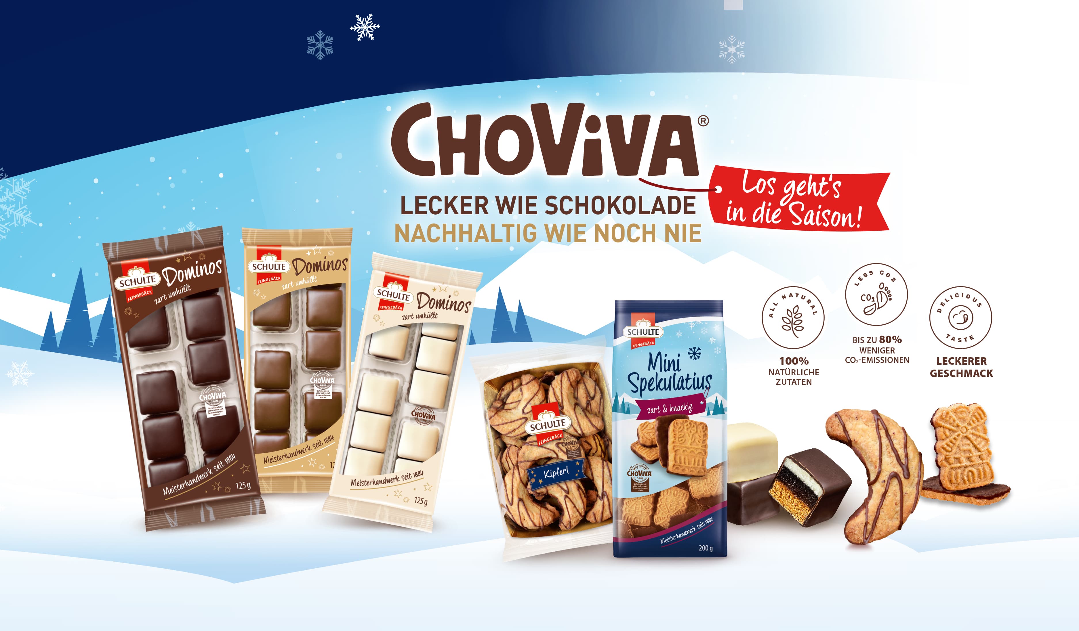 Gebäcke mit Choviva